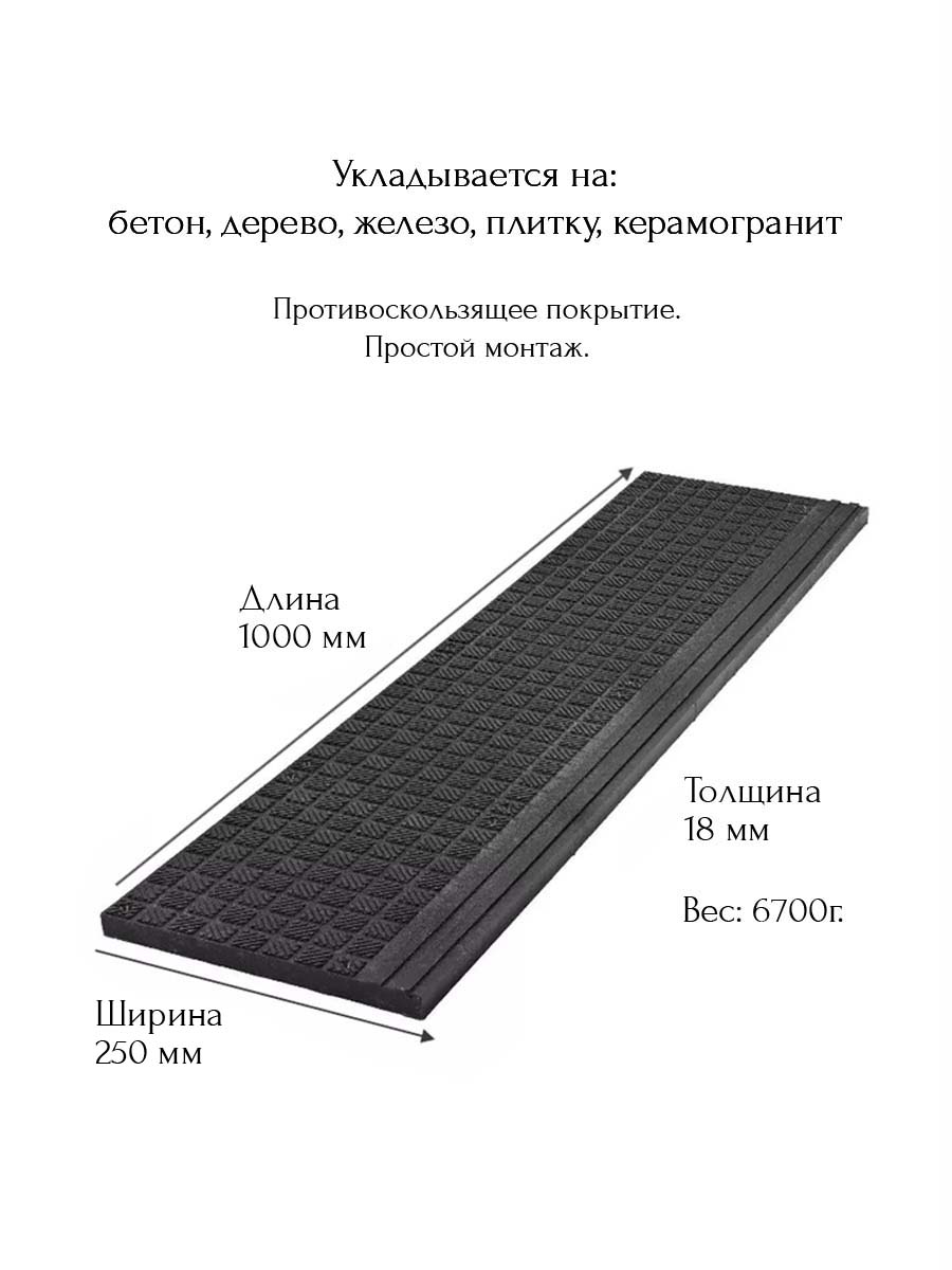 Противоскользящая плита КВАДРАТ