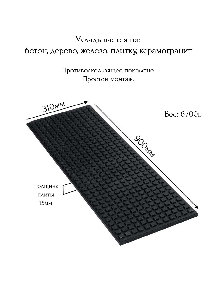 Противоскользящие плиты Пиксель